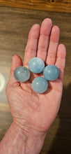 Load image into Gallery viewer, Aquamarine Small Spheres