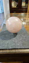 Load image into Gallery viewer, Rose Quartz Sphere
