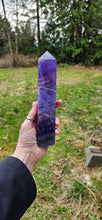 Load image into Gallery viewer, Purple Fluorite Tower
