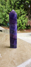 Load image into Gallery viewer, Purple Fluorite Tower