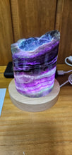 Load image into Gallery viewer, Rainbow Fluorite Lamp