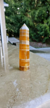 Load image into Gallery viewer, Orange Calcite Tower