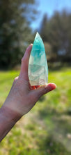 Load image into Gallery viewer, Green Fluorite Flame