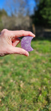 Load image into Gallery viewer, Lepidolite Cresent Moon