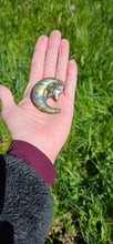Load image into Gallery viewer, Labradorite Moon and Star