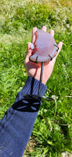 Load image into Gallery viewer, Agate Moon on Stand with Agate Star