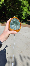 Load image into Gallery viewer, Green Fluorite USB Lamp