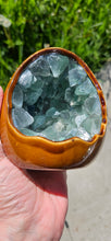 Load image into Gallery viewer, Green Fluorite USB Lamp