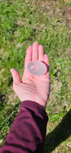 Load image into Gallery viewer, Clear Quartz Palm Stone