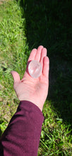 Load image into Gallery viewer, Clear Quartz Palm Stone