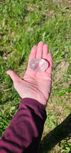 Load image into Gallery viewer, Clear Quartz Palm Stone