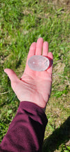 Load image into Gallery viewer, Clear Quartz Palm Stone