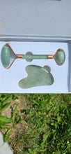 Load image into Gallery viewer, Gua Sha and Facial Roller Set