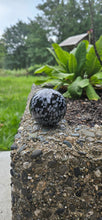 Load image into Gallery viewer, Snowflake Obsidian Sphere