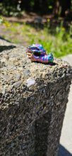 Load image into Gallery viewer, Titanium Aura Sphalerite Dragon Head