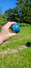 Load image into Gallery viewer, Blue Apatite Sphere