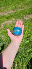 Load image into Gallery viewer, Blue Apatite Sphere