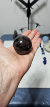 Load image into Gallery viewer, Garnet in Arfvedsonite Sphere