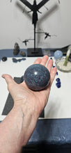 Load image into Gallery viewer, Ruby Fuchsite Kyanite Sphere