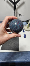 Load image into Gallery viewer, Ruby Fuchsite Kyanite Sphere