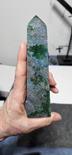 Load image into Gallery viewer, Ruby Fuchsite Kyanite Tower