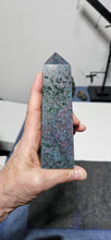 Load image into Gallery viewer, Ruby Fuchsite Kyanite Tower