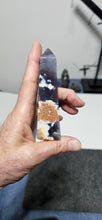 Load image into Gallery viewer, Purple Chalcedony Point