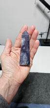 Load image into Gallery viewer, Purple Chalcedony Point
