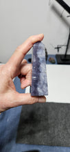 Load image into Gallery viewer, Purple Chalcedony Point