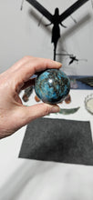 Load image into Gallery viewer, Blue Apatite Sphere
