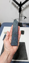 Load image into Gallery viewer, Ruby Fuchsite Kyanite Tower