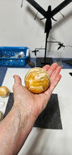 Load image into Gallery viewer, Orange Calcite Sphere