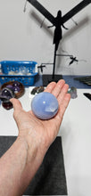 Load image into Gallery viewer, Blue Chalcedony Sphere