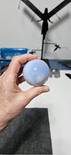 Load image into Gallery viewer, Blue Chalcedony Sphere