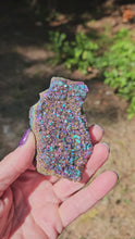 Load and play video in Gallery viewer, Titanium Amethyst Freeform