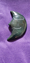 Load image into Gallery viewer, Moss Agate Moon Face