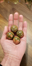 Load image into Gallery viewer, Unakite Mini Sphere