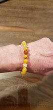 Load image into Gallery viewer, Golden Silk Jade Bracelet