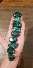 Load image into Gallery viewer, Malachite Tumble Stones