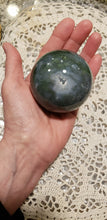 Load image into Gallery viewer, Moss Agate Sphere