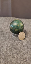 Load image into Gallery viewer, Emerald & Fuchsite Sphere