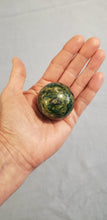 Load image into Gallery viewer, Emerald & Fuchsite Sphere