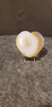 Load image into Gallery viewer, Agate Heart with Druzy