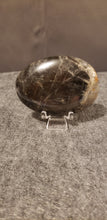Load image into Gallery viewer, Black Moonstone Palm Stone