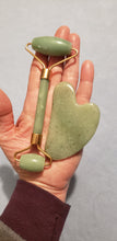 Load image into Gallery viewer, Gua Sha and Facial Roller Set