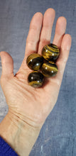 Load image into Gallery viewer, Tiger Eye Mini Sphere