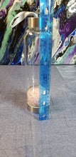 Load image into Gallery viewer, Glass Water Bottle Rose Quartz