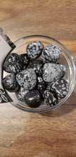Load image into Gallery viewer, Snowflake Obsidian Tumble Stones
