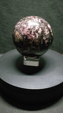 Load and play video in Gallery viewer, Rhodonite Sphere