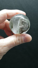 Load and play video in Gallery viewer, Lodolite Sphere with Shungite Stand